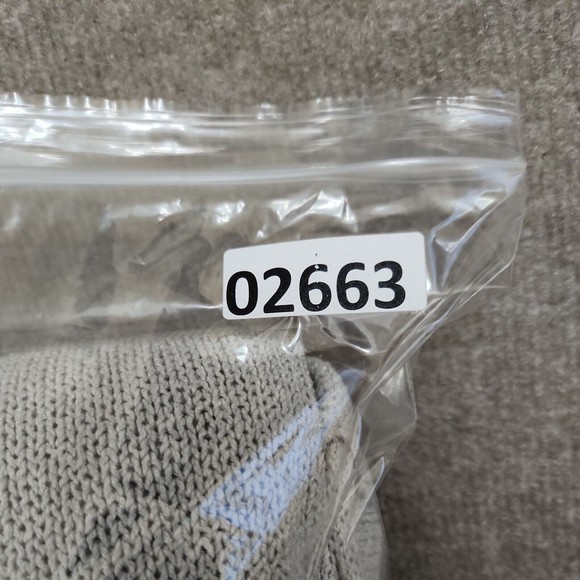 J Jill  Open Tie Front Silk Cardigan Sweater Womens XL Pockets Gray 3/4 Sleeve - Picture 8 of 8